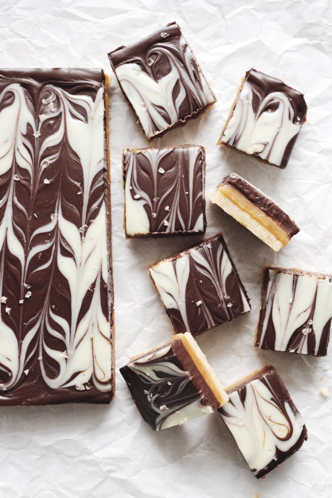 No-Bake Millionaire's Shortbread Bars - Teak & Thyme