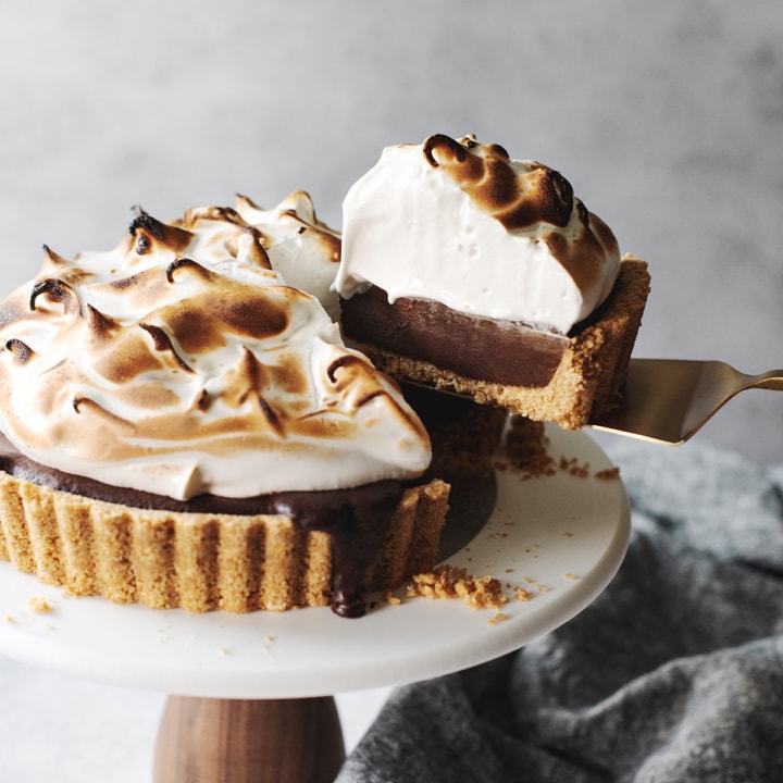 No-Bake S'mores Tart - Teak & Thyme