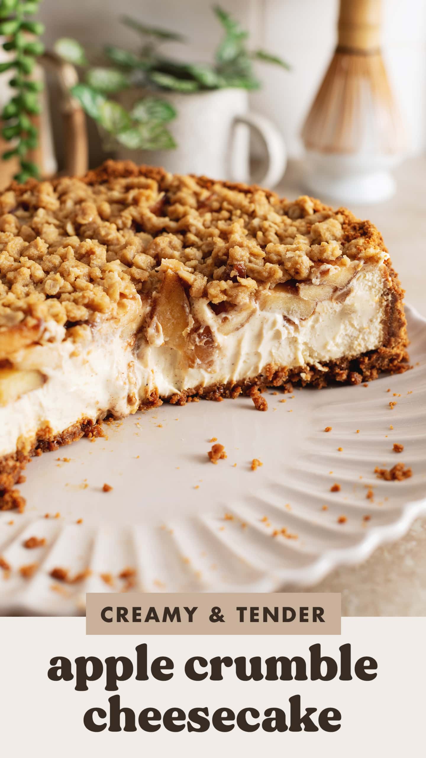 Apple Crumble Cheesecake, What Is Apple Crumble Cheesecake