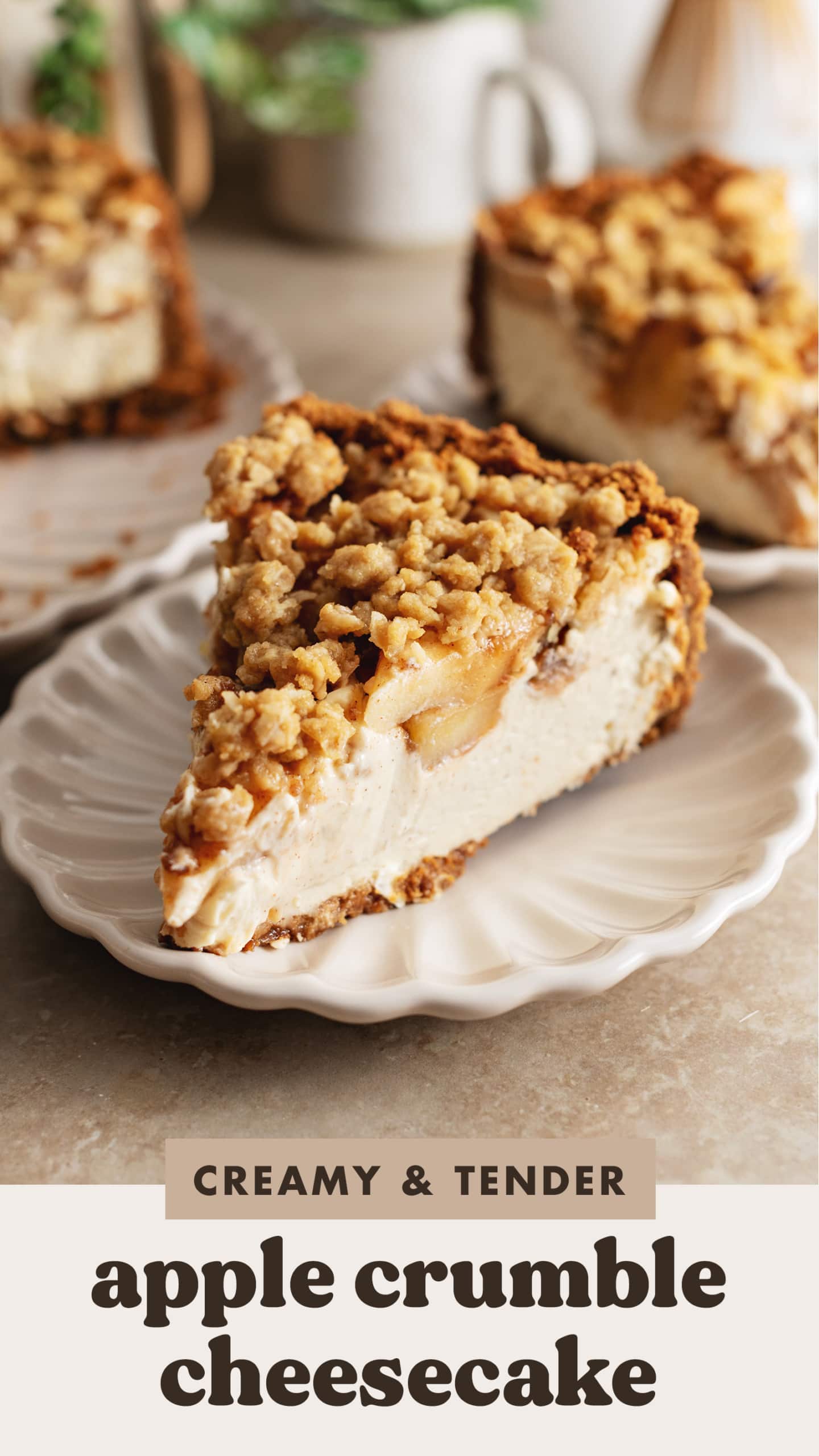 Apple Crumble Cheesecake, What Is Apple Crumble Cheesecake