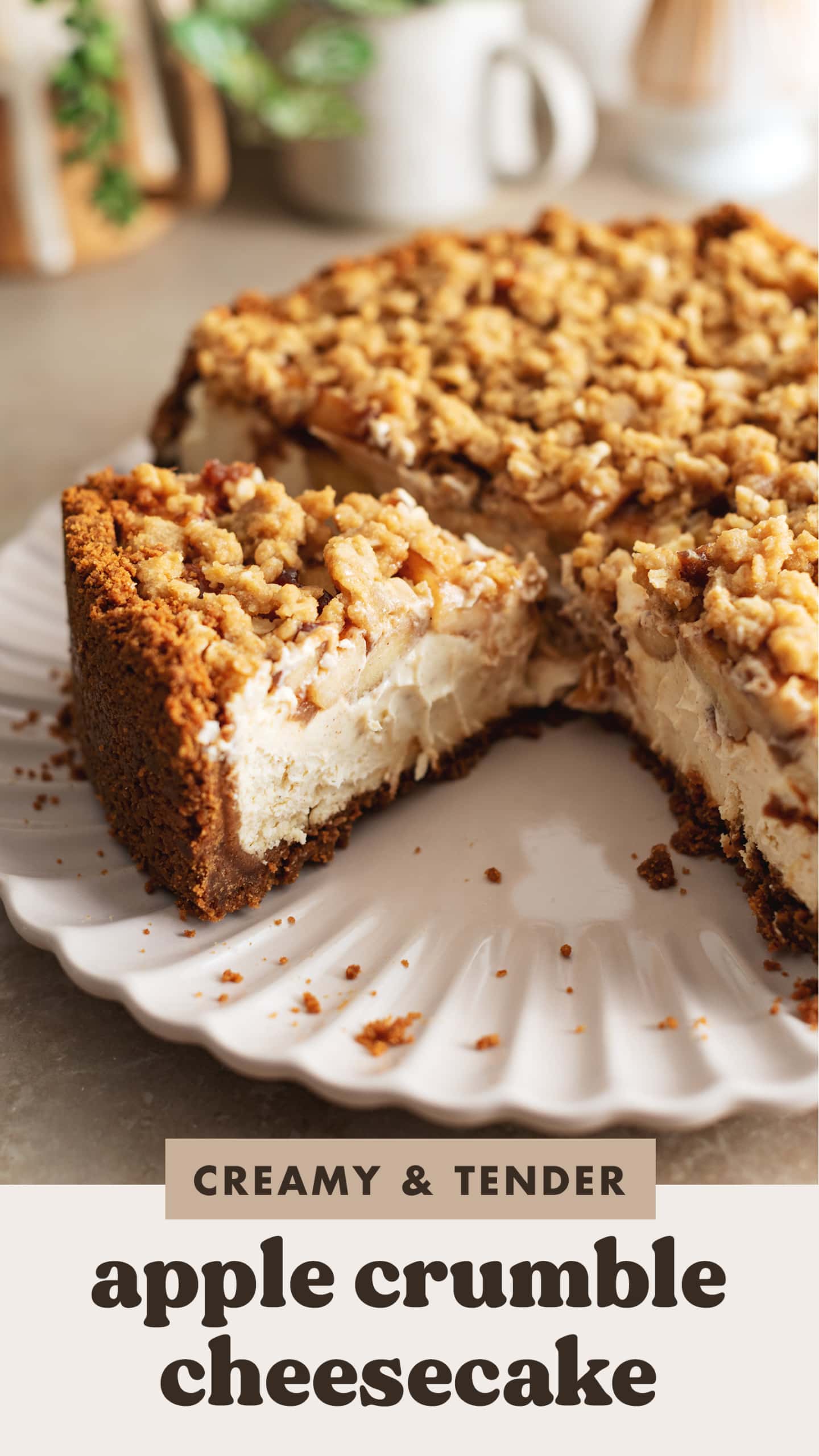 Apple Crumble Cheesecake, What Is Apple Crumble Cheesecake