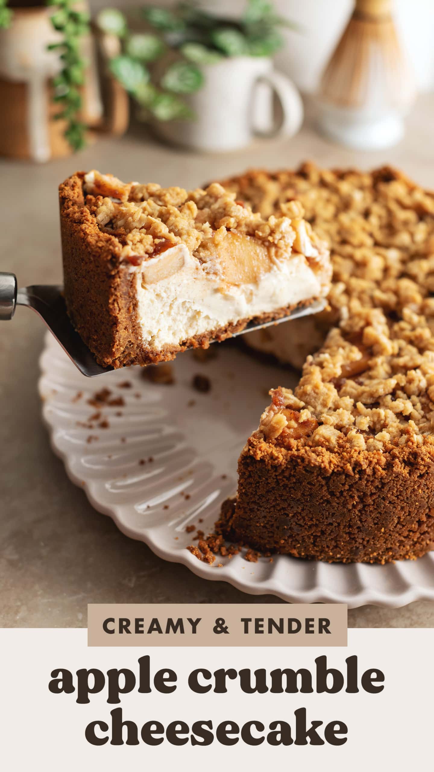 Apple Crumble Cheesecake, What Is Apple Crumble Cheesecake