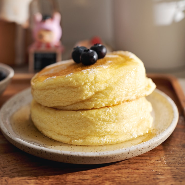 Japanese Soufflé Pancakes Teak & Thyme
