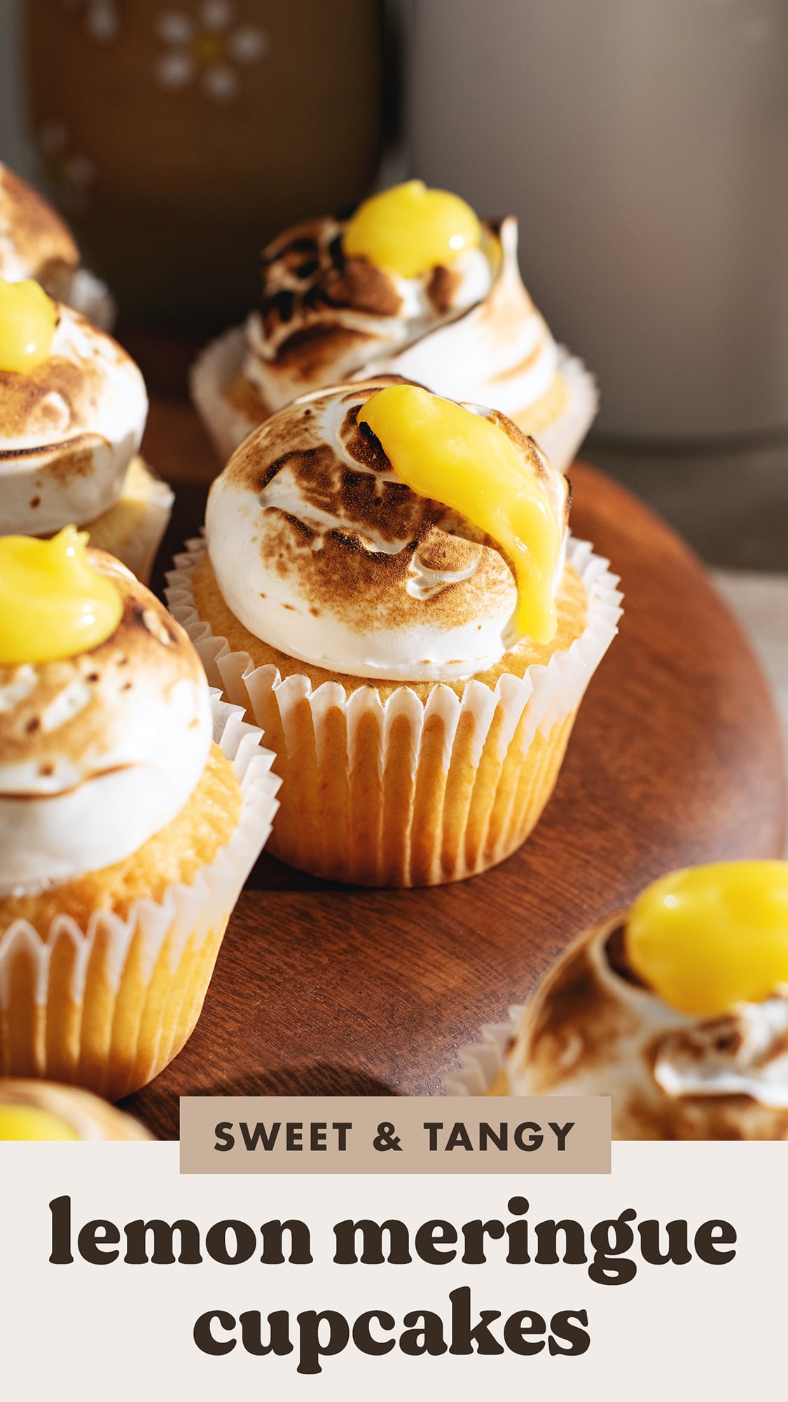 Lemon Meringue Cupcakes - Teak & Thyme