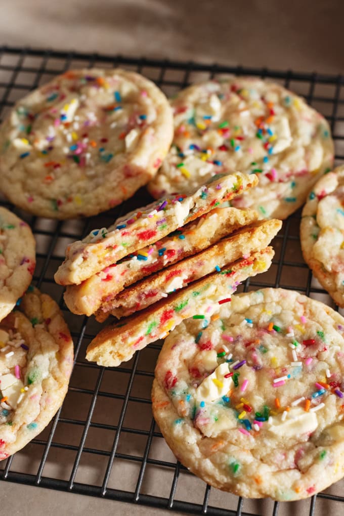 Birthday Cake Cookies - Teak & Thyme