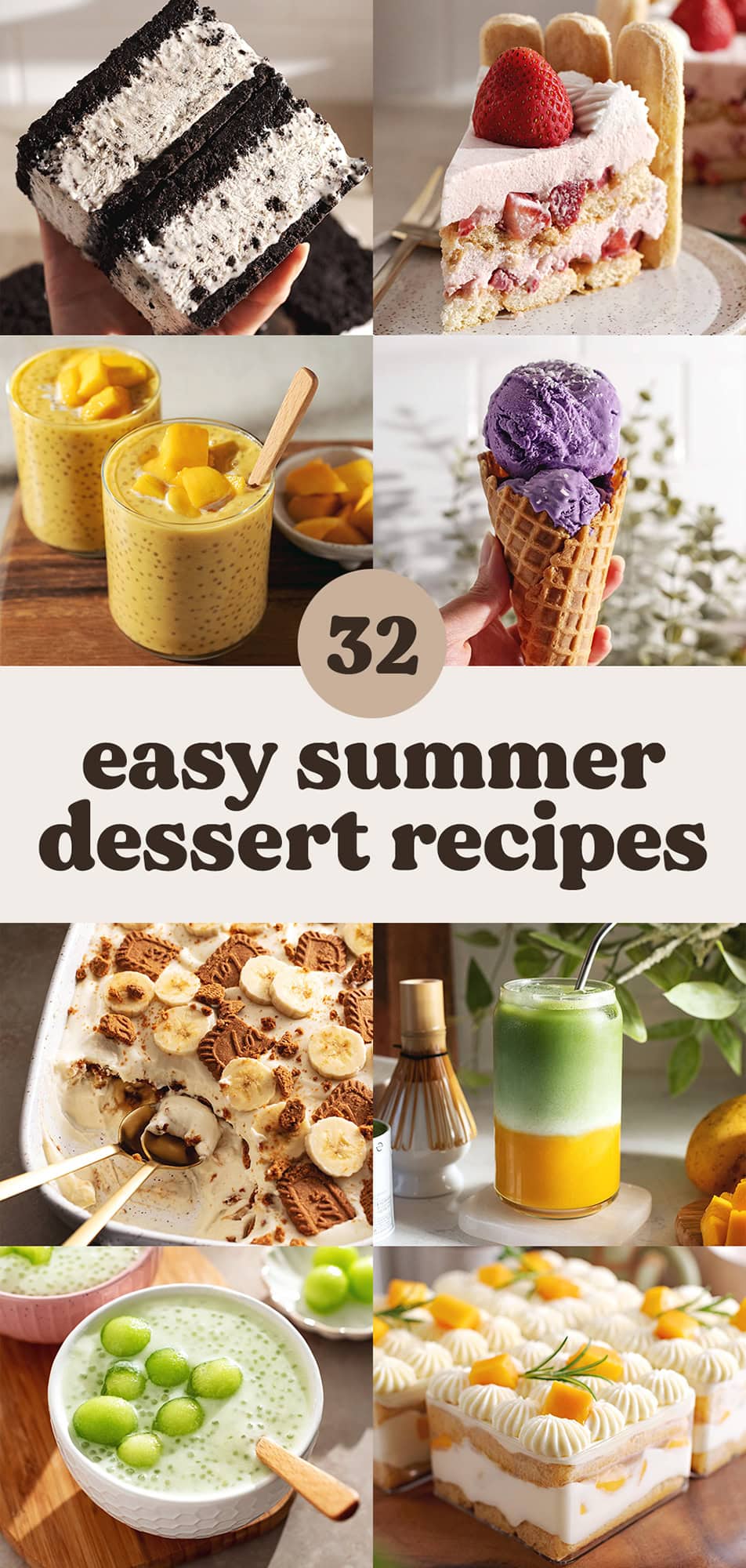 32 Easy Summer Dessert Recipes - Teak & Thyme