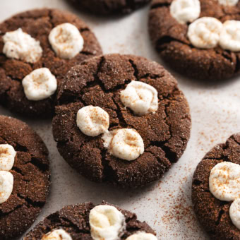 Mexican Hot Chocolate Cookies - Teak & Thyme